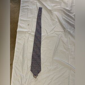 Missoni Blue and Pink Patterned Tie